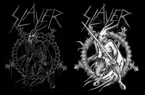 I'm hoping this illustration will have some appeal to the older SLAYER fans